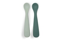 Cuillère souple Silicone jade (2-pack) - JOLLEIN