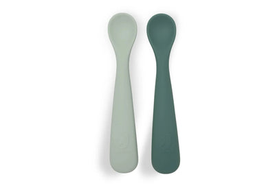 Cuillère souple Silicone jade (2-pack) - JOLLEIN