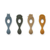 Cuillères en silicone Liva Safari/blue multi mix - LIEWOOD LW15223 1118 5715335387614