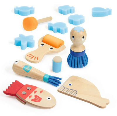 Curieux outils pour peindre - DJECO DJ09014 3070900090149
