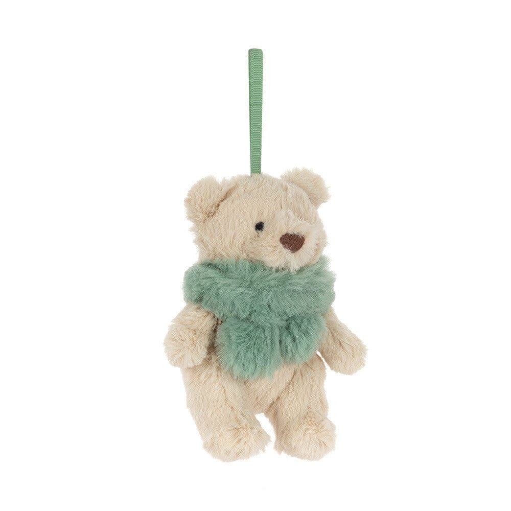 Décoration de Noël Bartholomew Bear Jr. Winter Warmer – Jellycat
