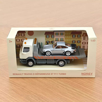Dépanneuse Plastigam et Porsche 911 Jet-car 1/43 - norev 431130 3551094311307