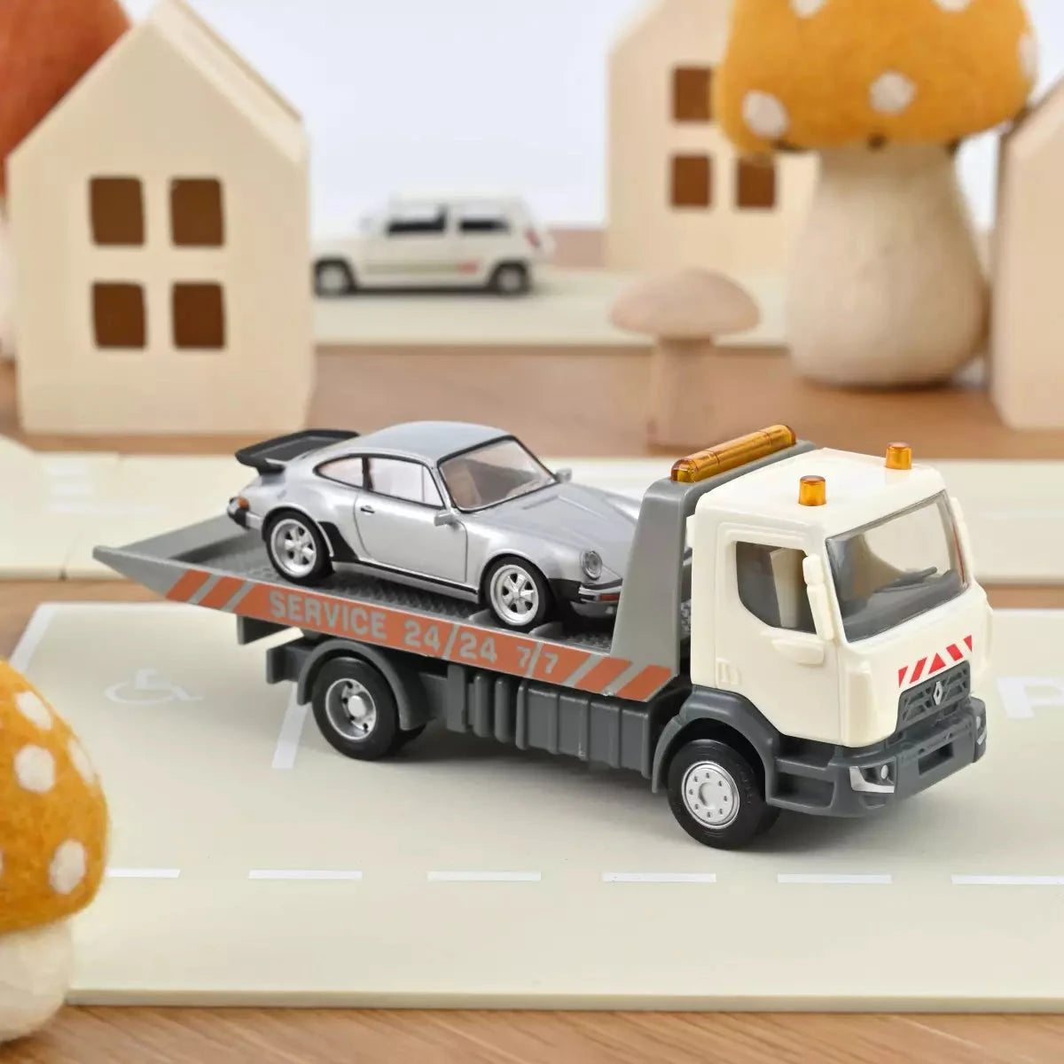 Dépanneuse Plastigam et Porsche 911 Jet-car 1/43 - norev 431130 3551094311307