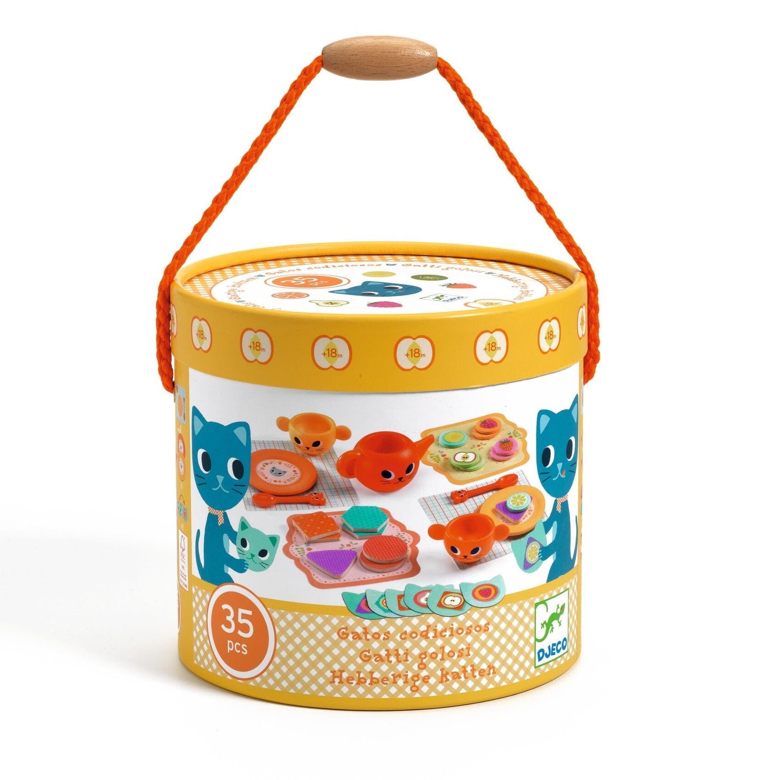 dinette eveil chats gourmands - DJECO DJ05504 3070900055049