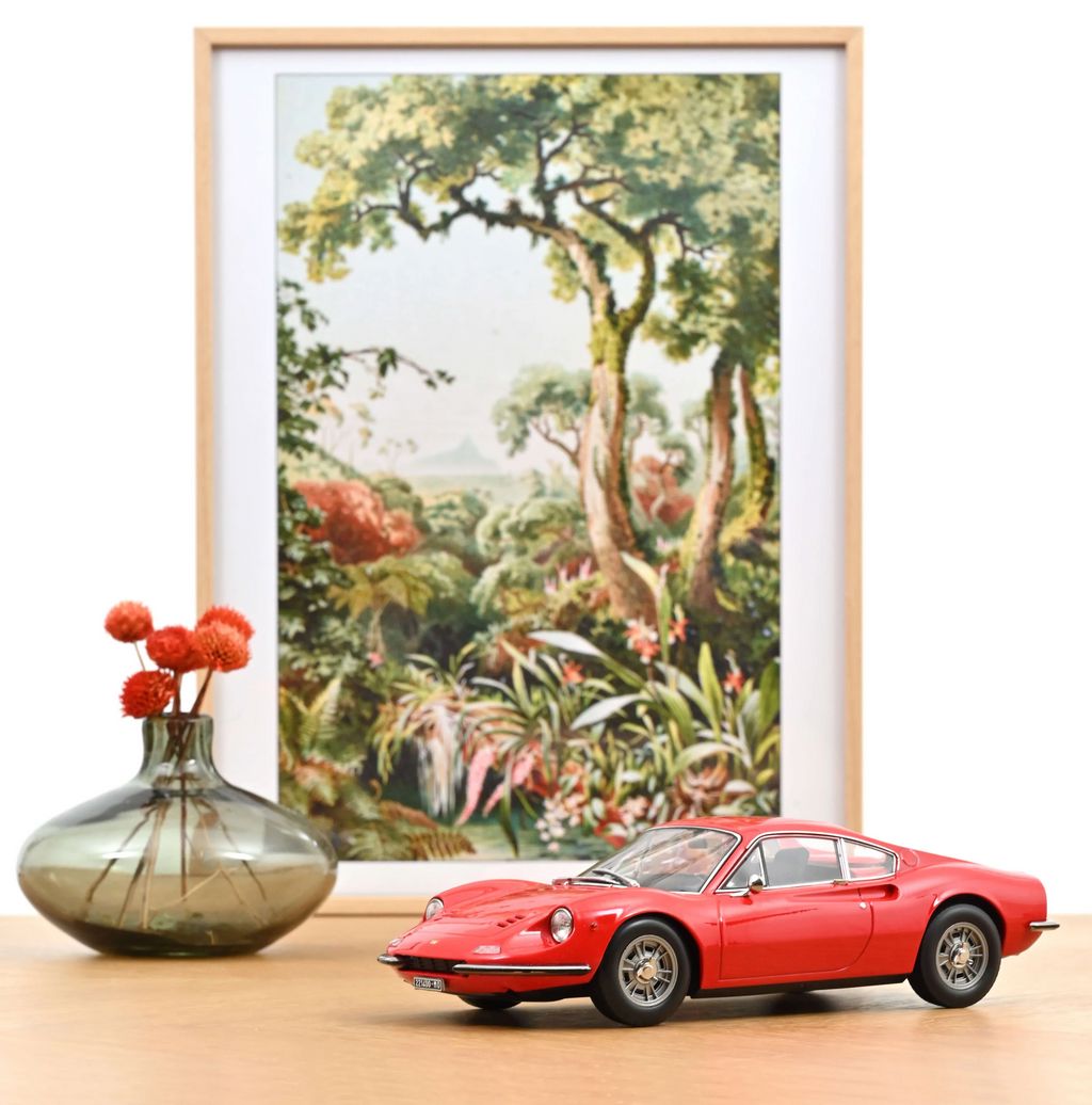 Dino 246 GT 1968 Rouge 1/18 - NOREV 187800 3551091878007