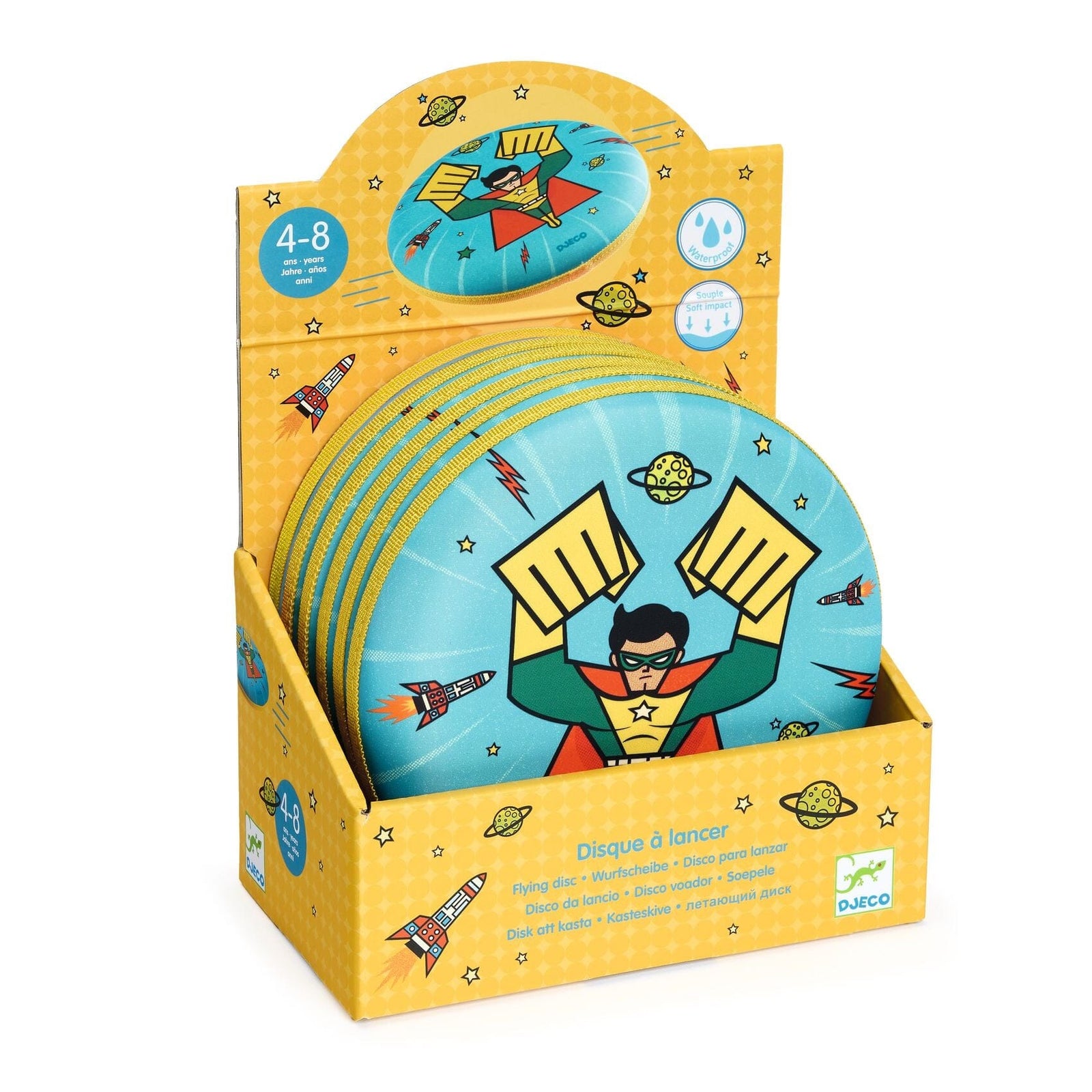 Disque volant Flying Héros unité - DJECO DJ02129 3070900021297