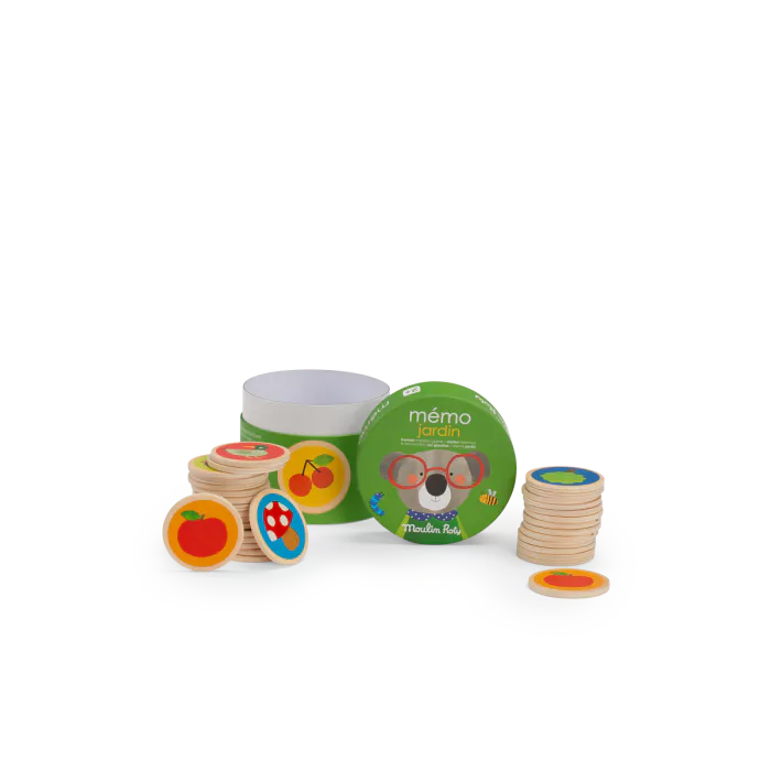 Domino jardin en bois Les Popipop - MOULIN ROTY 661313 