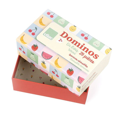 Dominos en bois Fruits et légumes - VILAC 7120 3048700071200