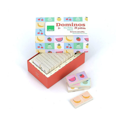 Dominos en bois Fruits et légumes - VILAC 7120 3048700071200