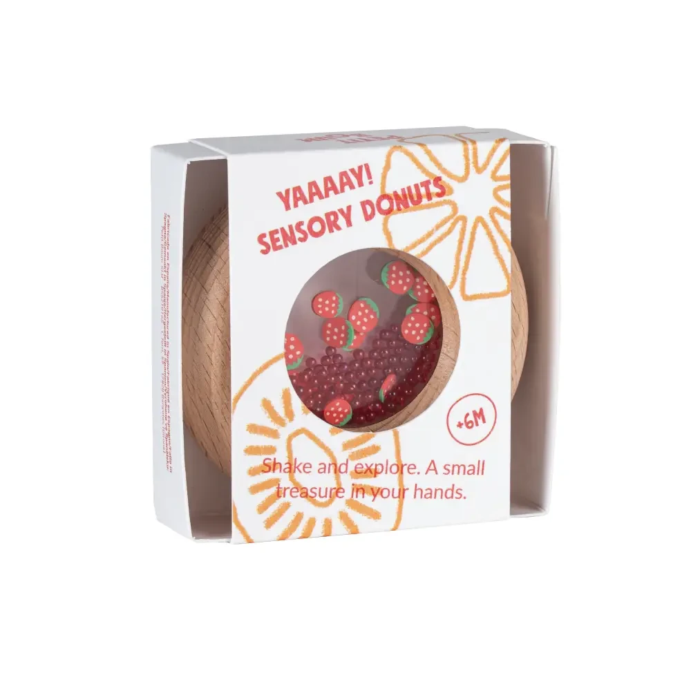 Donut sensoriel fraises de Petit Boum