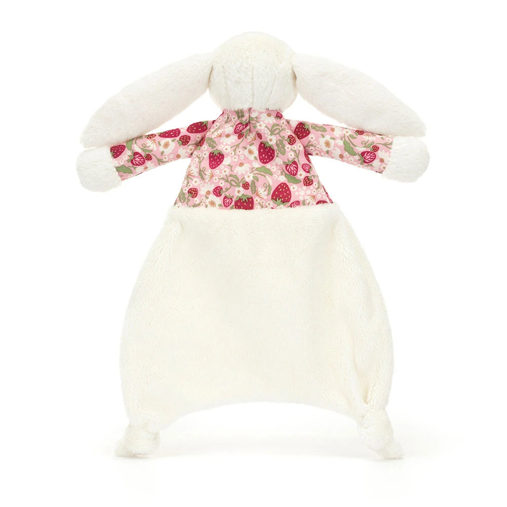 Doudou Blossom Cream Bunny 'Berry' de Jellycat – vue 3