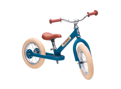 draisienne 2 roues vintage bleu - TRYBIKE TBS-2-BLU-VIN 8719189161786