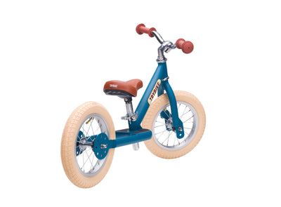 draisienne 2 roues vintage bleu - TRYBIKE TBS-2-BLU-VIN 8719189161786