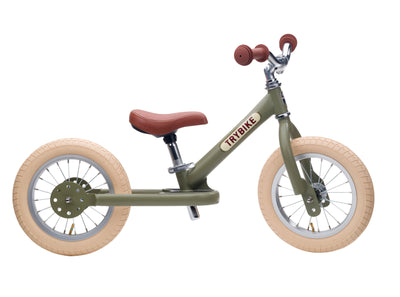 draisienne 2 roues vintage vert - TRYBIKE TBS-2-GRN-VIN 8719189161663