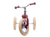 draisienne tricycle 2 en 1 vintage rouge 3 roues evolutive - TRYBIKE TBS-3-RED-VIN 8719189161755
