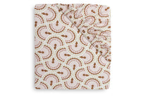 Drap-housse Jersey 60x120cm Soft Plumes de Jollein