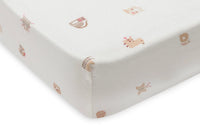 Drap housse Jersey 70x150 cm animal friends - JOLLEIN 511-565-68154 8717329400313