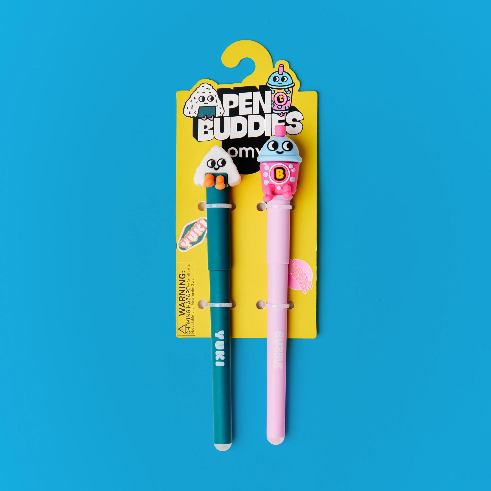 Duo de stylos effaçables Pen Buddies Bubble et Yuki d’Omy