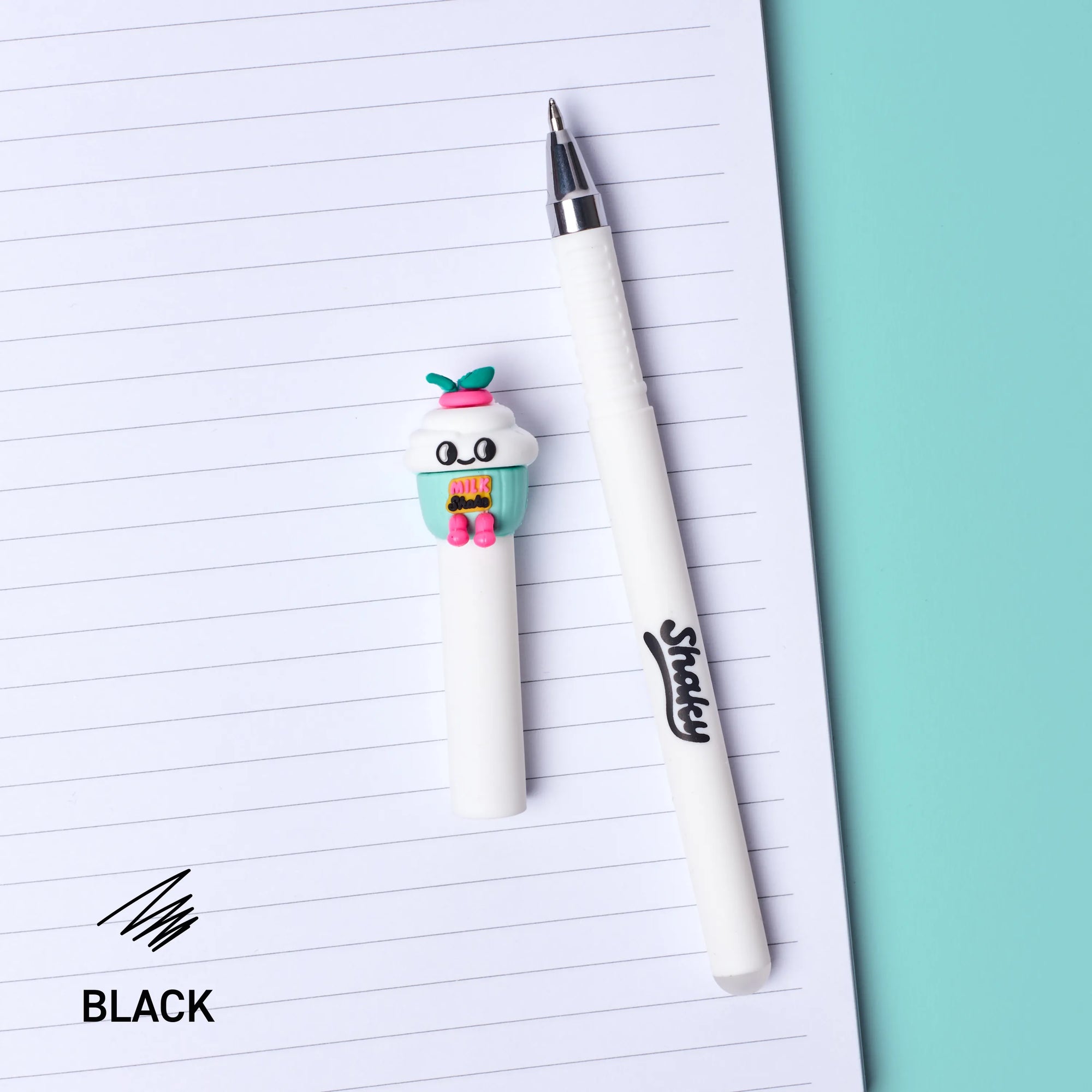Duo de stylos effaçables Pen Buddies Shaky et Betty d’Omy – stylo Shaky