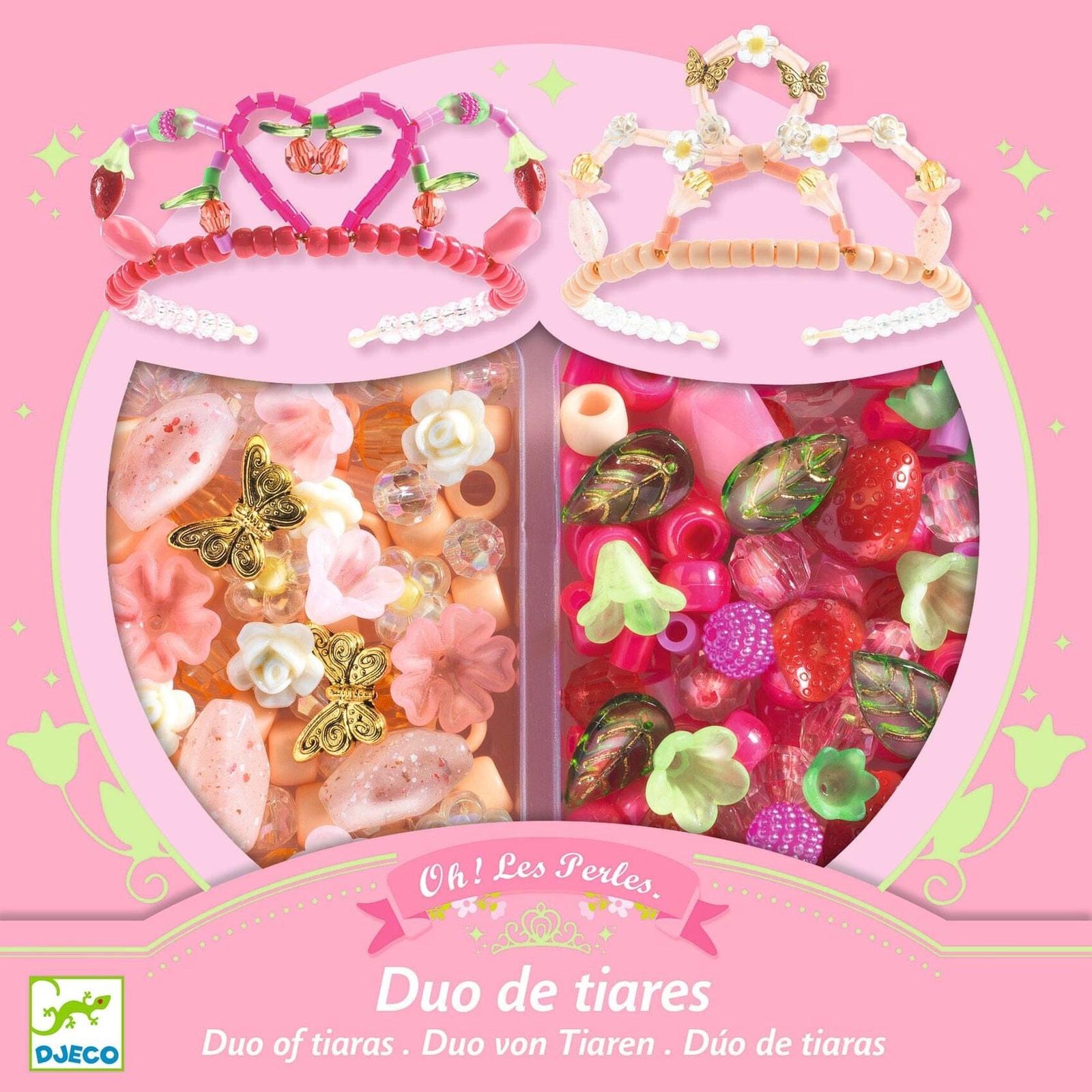 duo de tiares a creer rose - DJECO DJ00039 3070900000391