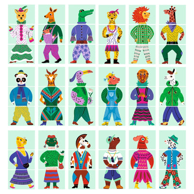 eduludo Mix & Match Modanimo - DJECO DJ08247 3070900082472