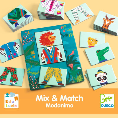 eduludo Mix & Match Modanimo - DJECO DJ08247 3070900082472