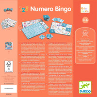 eduludo Numero Bingo 4 lotos - DJECO