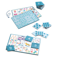 eduludo Numero Bingo 4 lotos - DJECO
