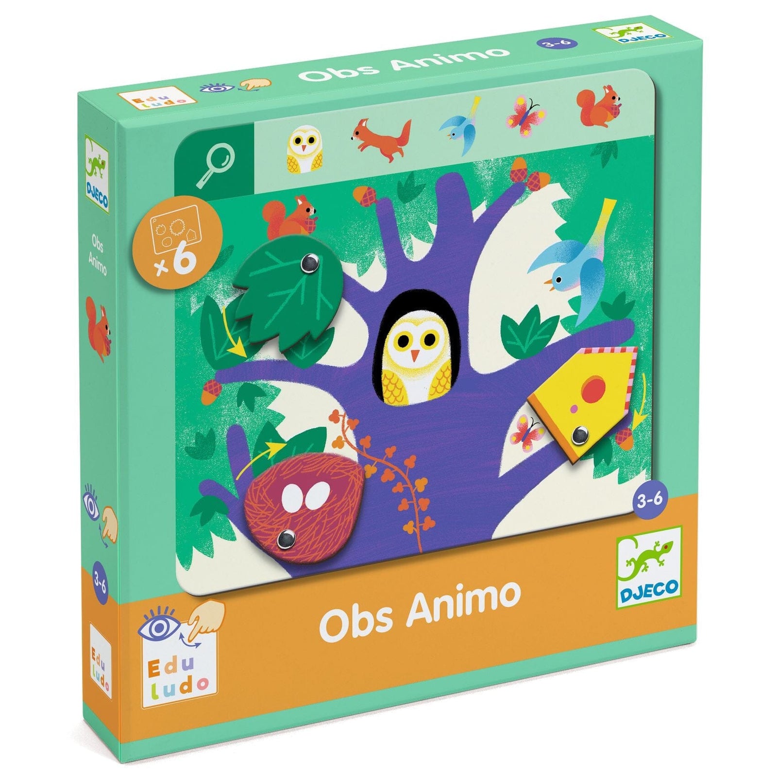 eduludo obs animo - DJECO DJ08236 3070900082366