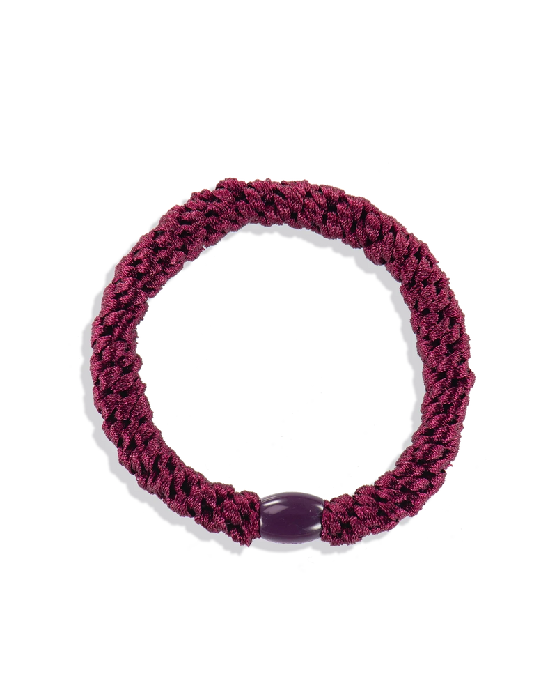 Élastique cheveux KKNEKKI Bordeaux