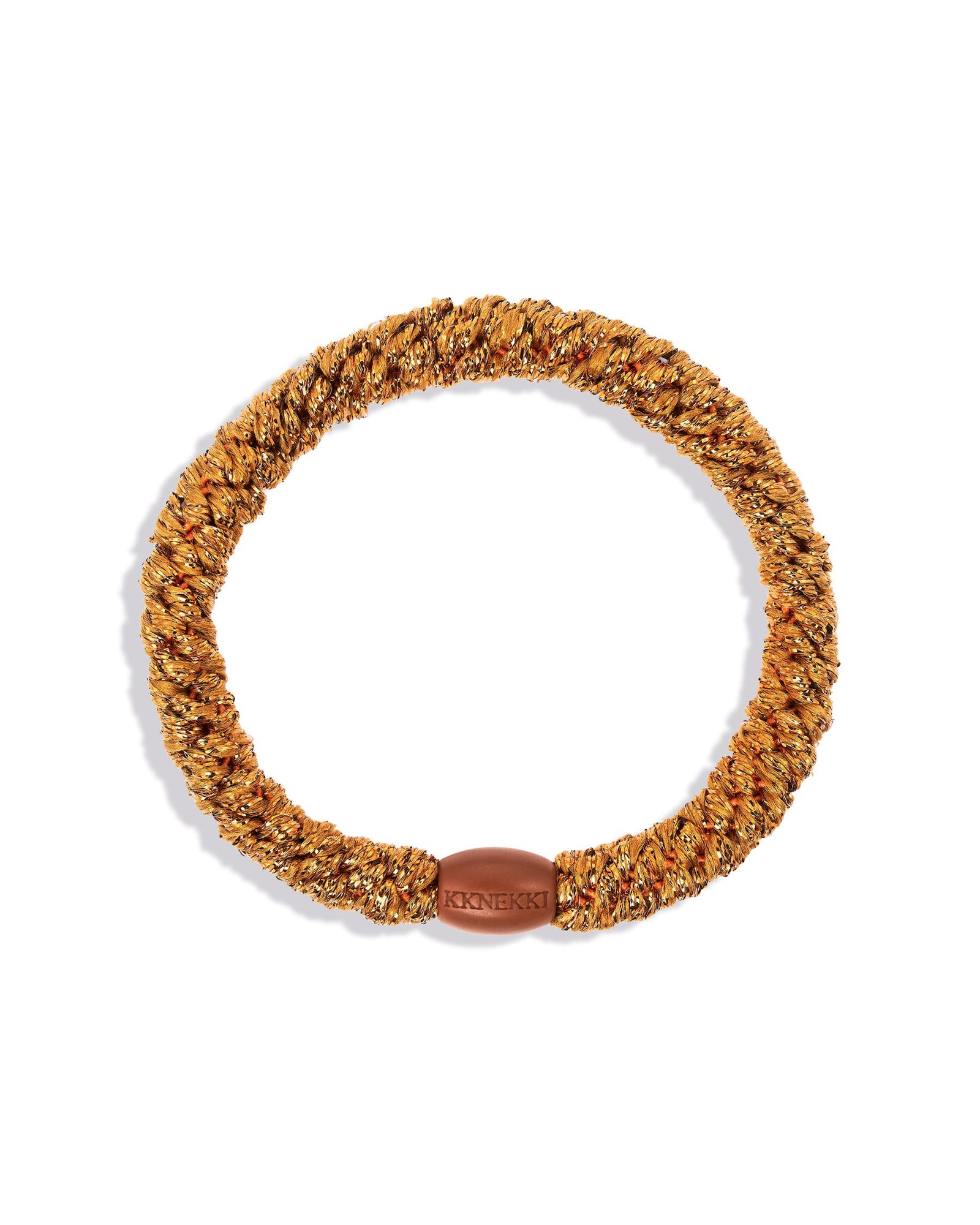 Élastique cheveux KKNEKKI Burned Terracotta Glitter