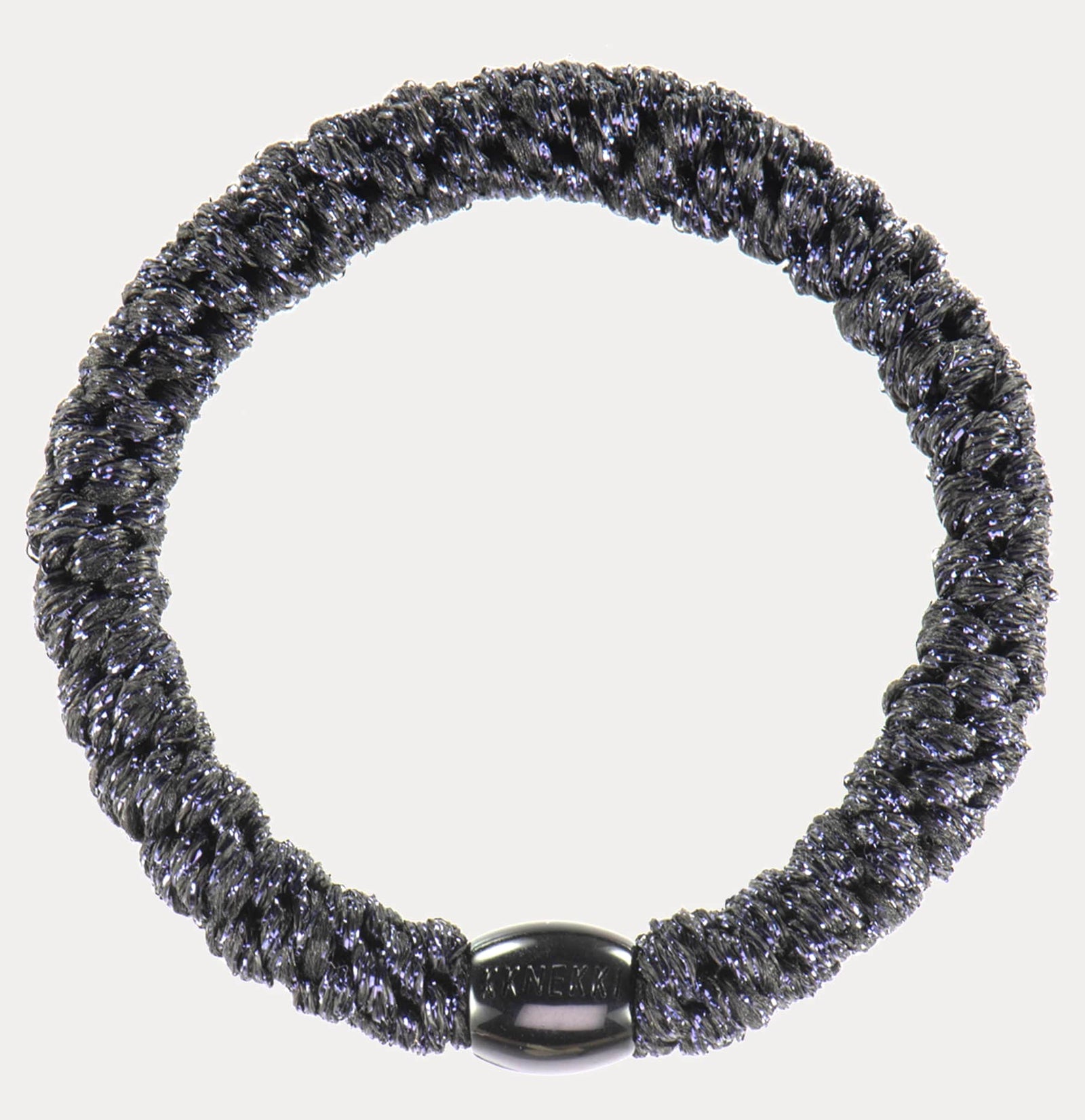 Élastique cheveux KKNEKKI Dark Midnight blue glitter 