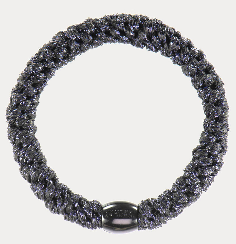 Élastique cheveux KKNEKKI Dark Midnight blue glitter 