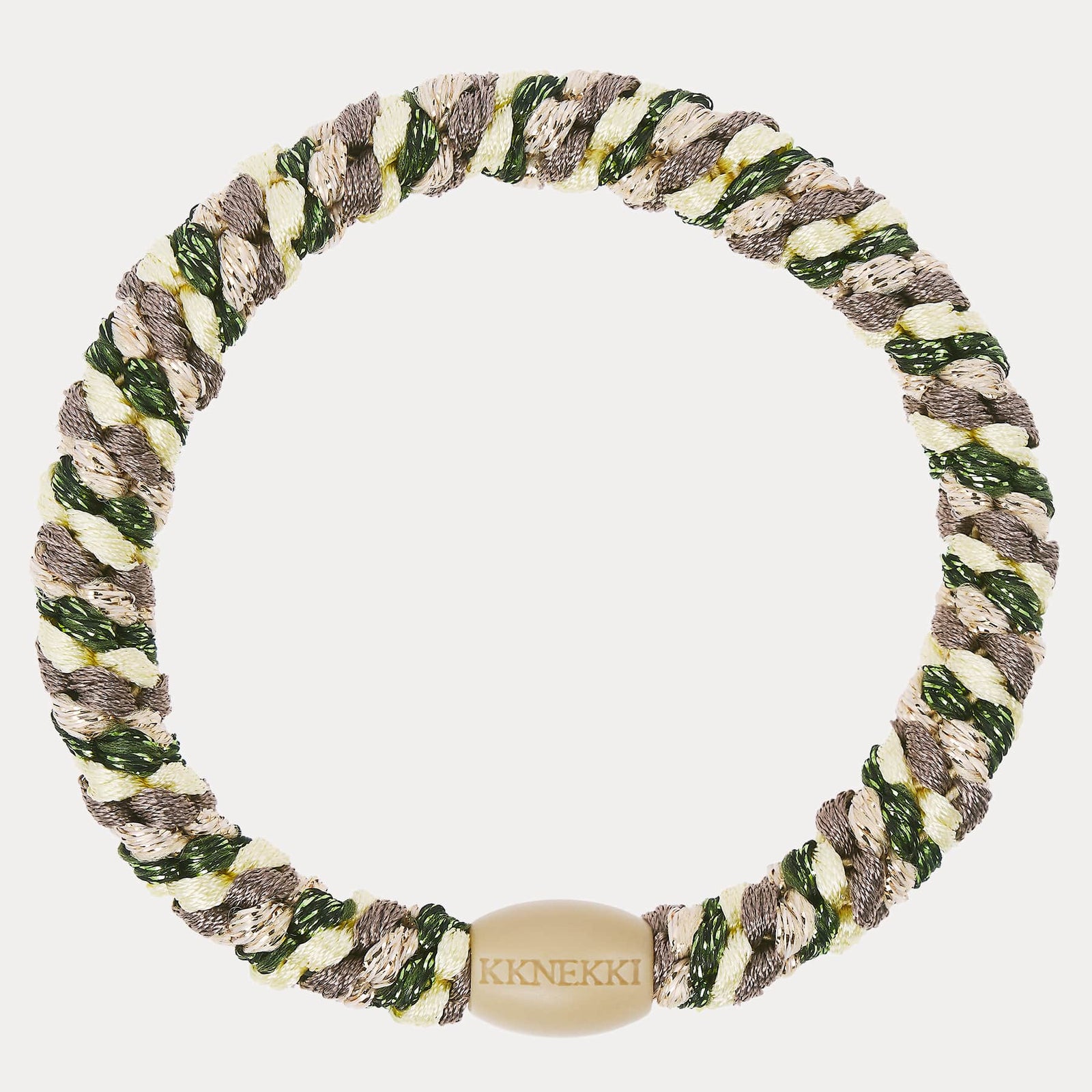 Élastique cheveux KKNEKKI Mix army yellow 
