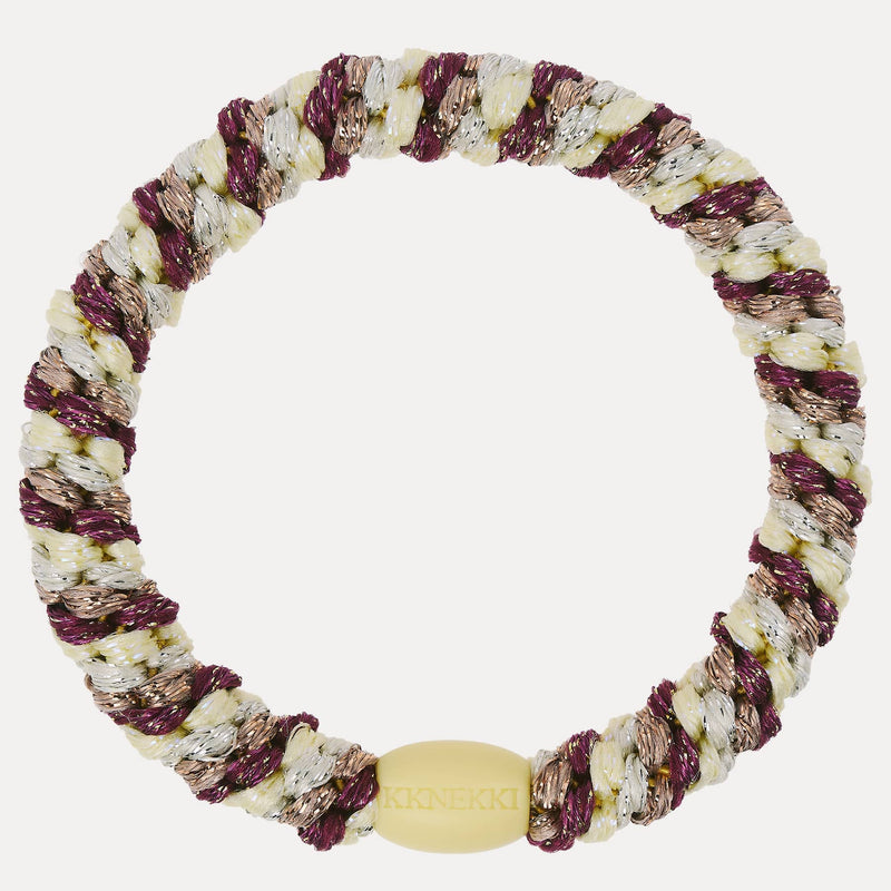 Élastique cheveux KKNEKKI Mix grape yellow 