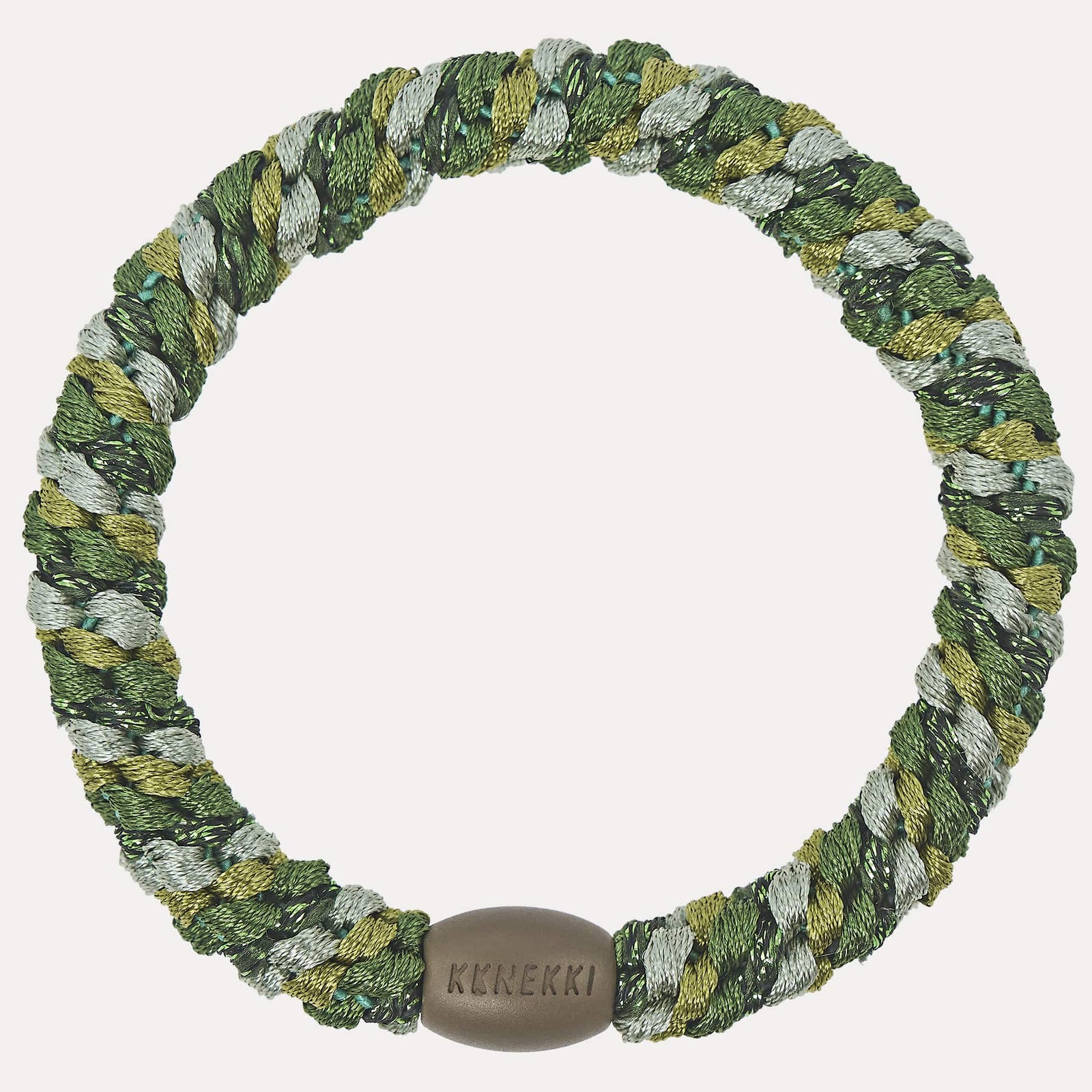 Élastique cheveux KKNEKKI Mix green wood 