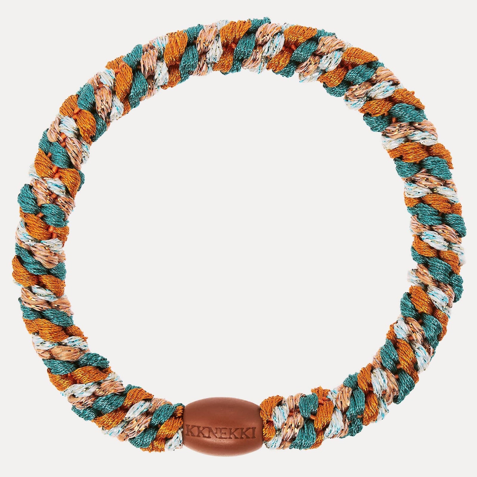 Élastique cheveux KKNEKKI Mix terracotta teal 