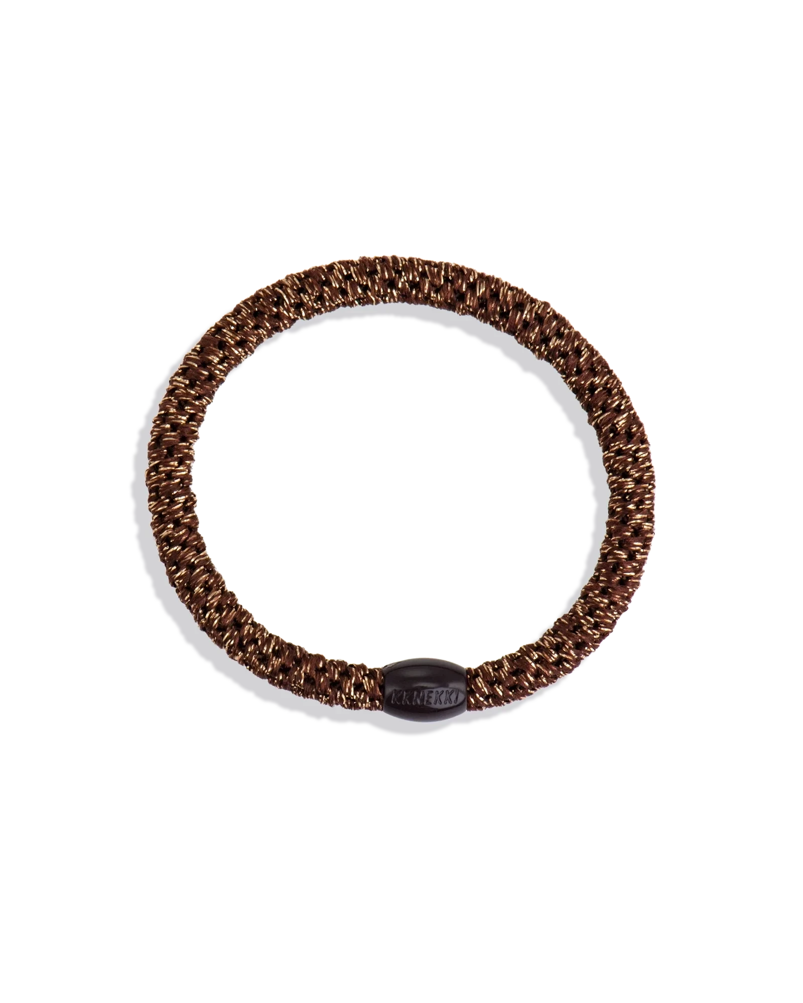 Élastique cheveux KKNEKKI Slim Bronze Glitter