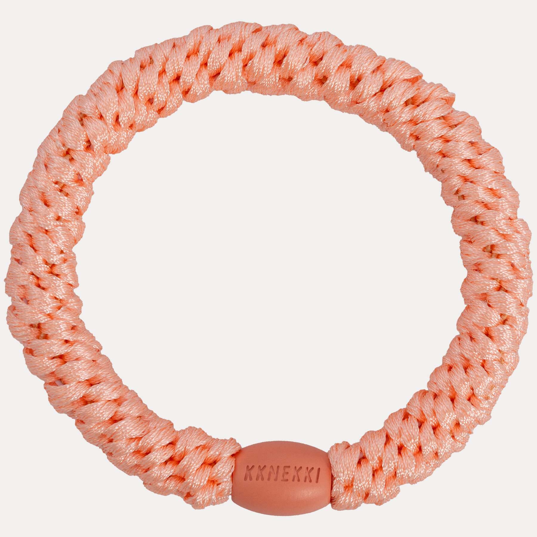 Élastique cheveux KKNEKKI Sunset peach