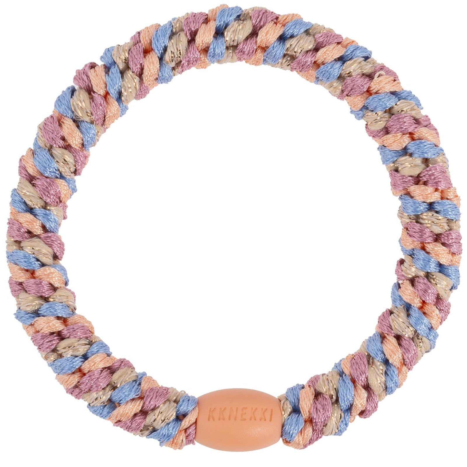 Élastique Kknekki Mix Peach blue glitter - KKNEKKI 5746 7072684057468