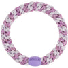 Élastique lavender pink glitter stripe KKNEKKI 5765