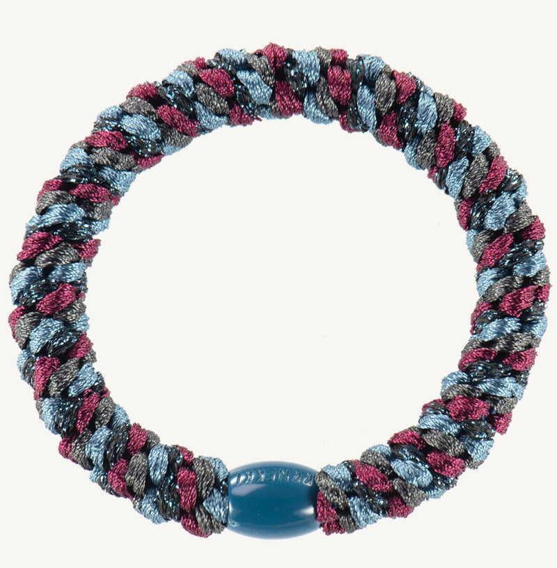 Élastique Mix Bordeaux petrol glitter - KKNEKKI 5005 7072684050056