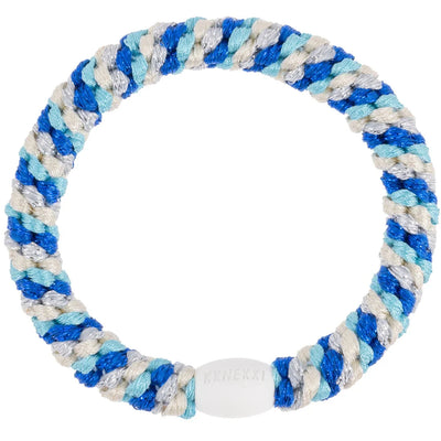 Élastique mix electric blue turquoise glitter KKNEKKI 5754