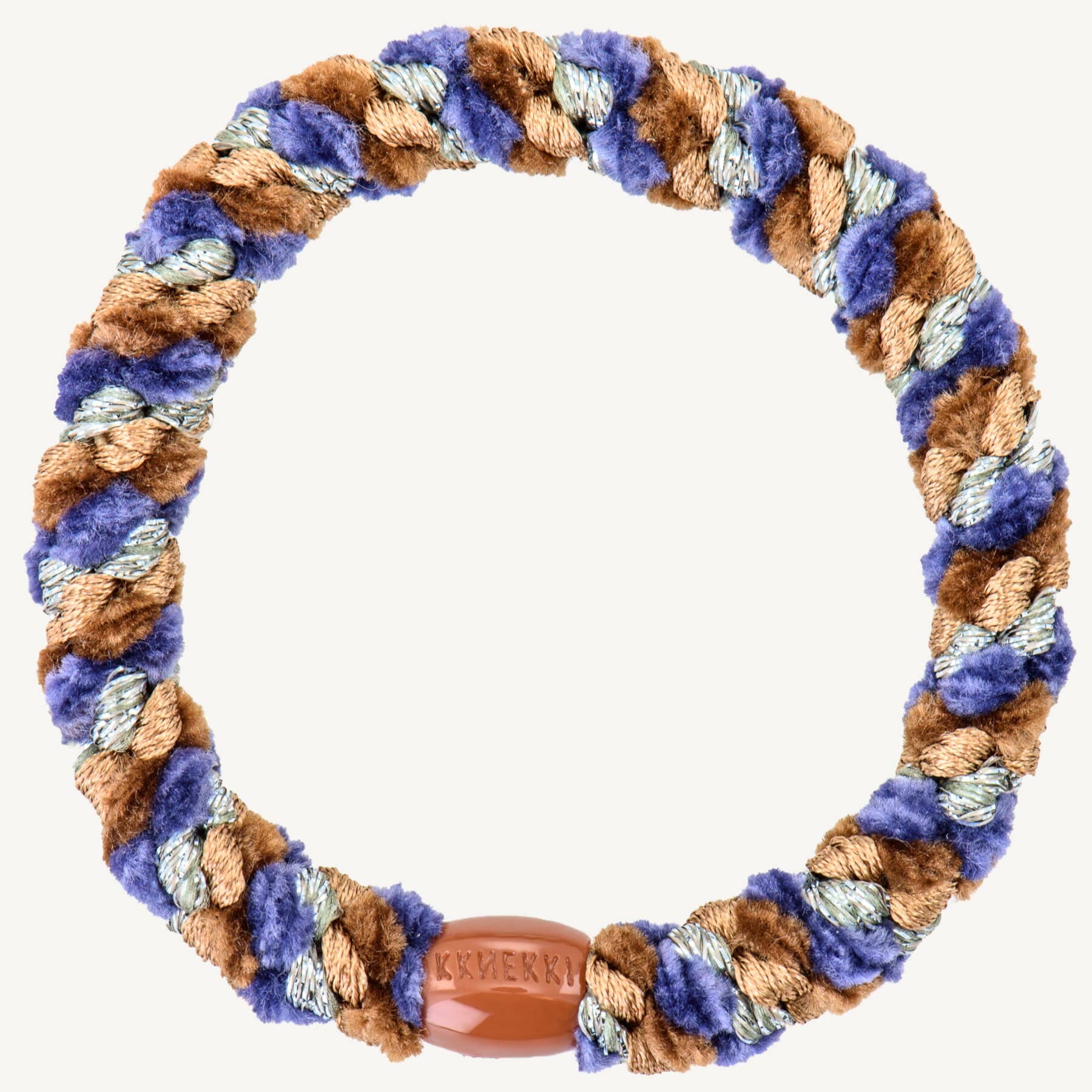 Élastique Mix Grape Brown Glitter - KKNEKKI 5509 7072684055099