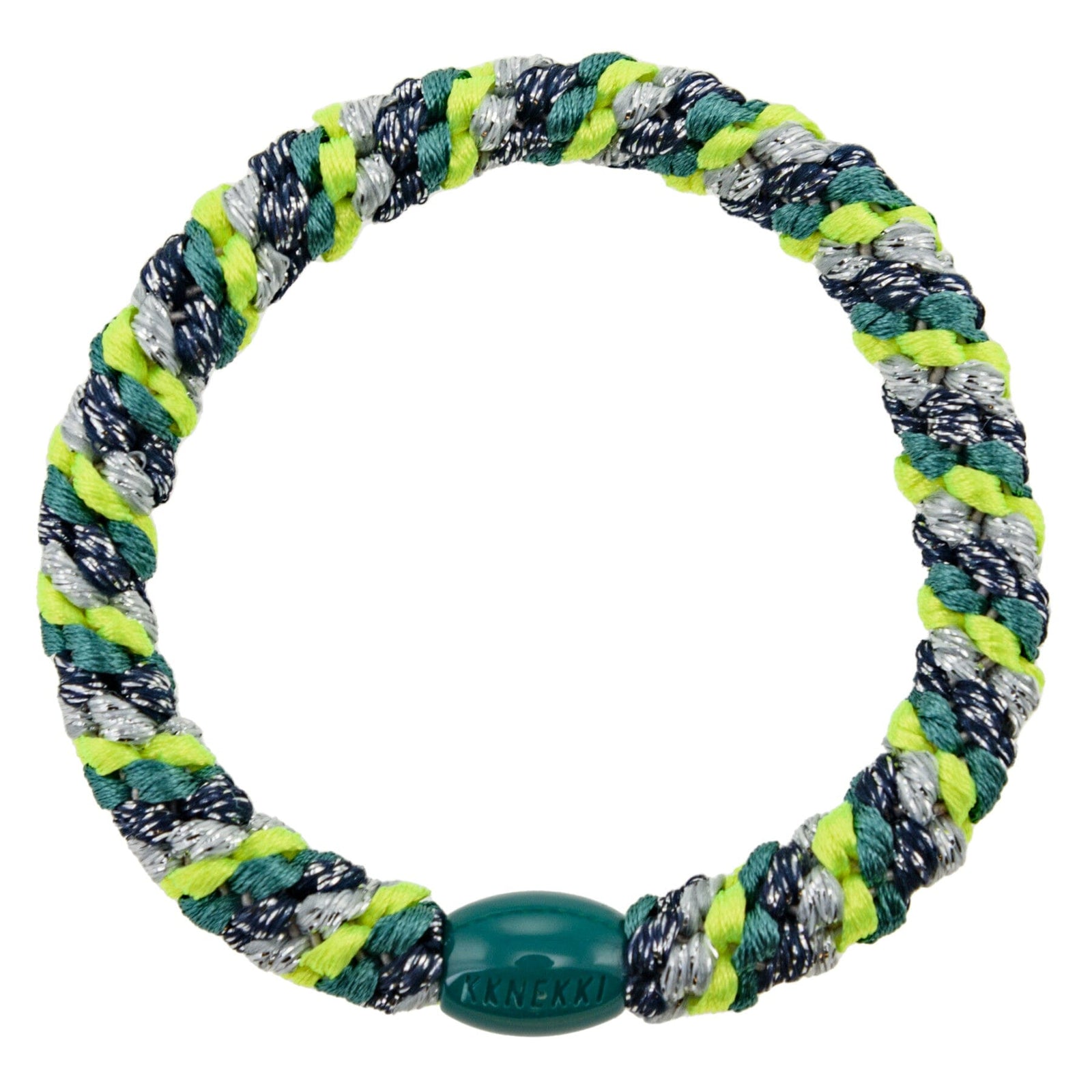 Élastique mix neon yellow green glitter - KKNEKKI 5589 7072684055891