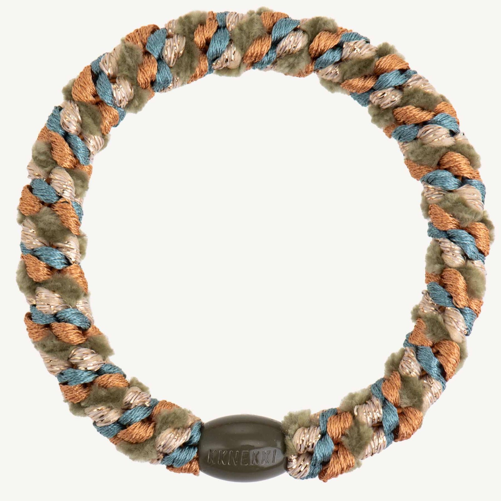 Élastique Mix Teal Camo glitter - KKNEKKI 5549 7072684055495