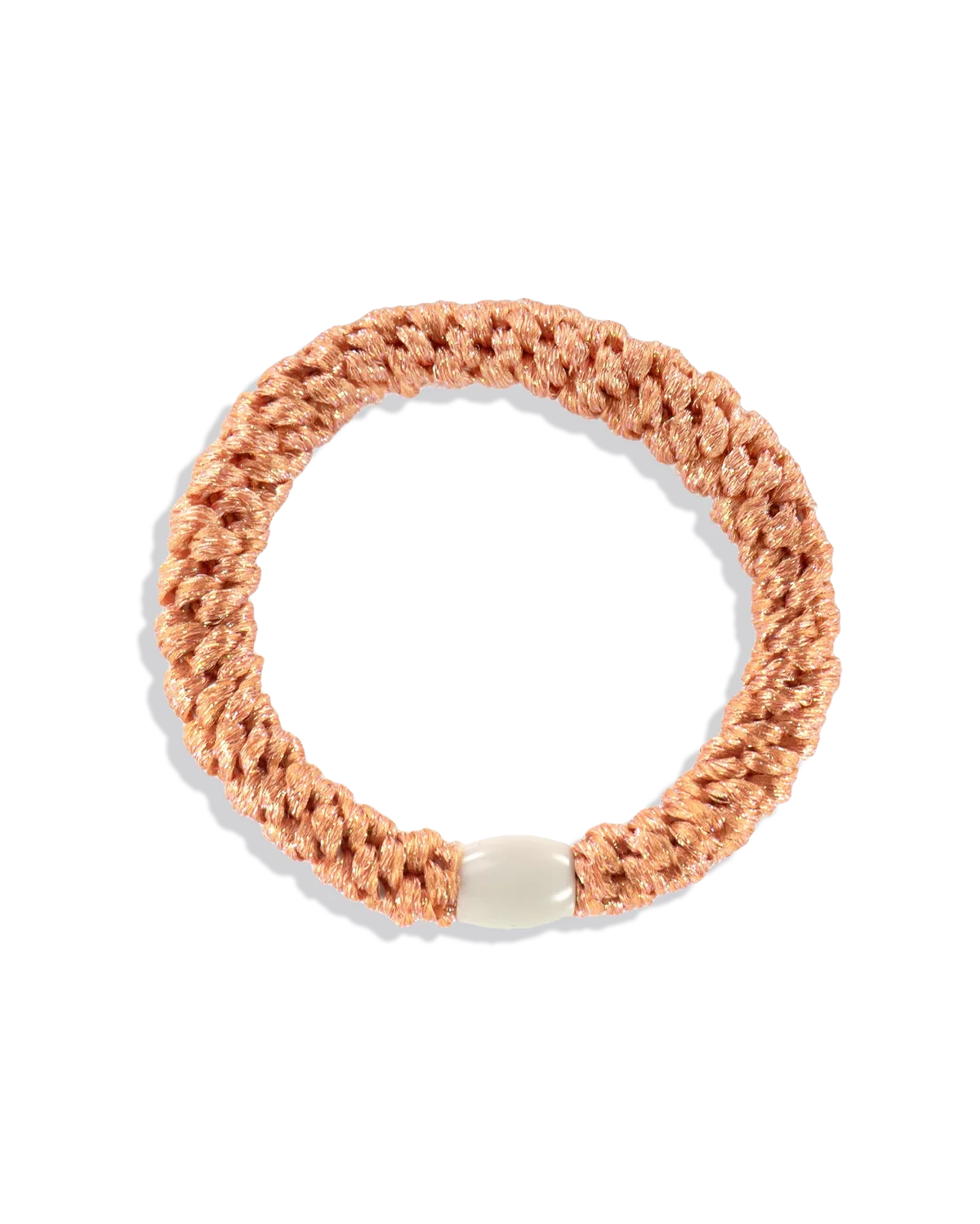 Élastique peach glitter- KKNEKKI 7072684018865