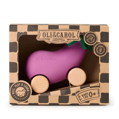Emma la voiture aubergine - Oli&Carol L-EGGPLANT-CAR 8437021201871