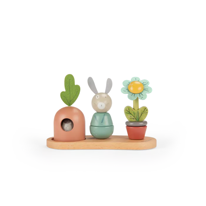 Empilable multi-activités trois petits lapin - MOULIN ROTY 678111 3575676781111