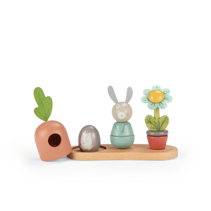 Empilable multi-activités trois petits lapin - MOULIN ROTY 678111 3575676781111